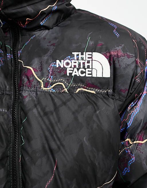 23FW新作☆TNF☆ヌプシ ダウンジャケット☆USA 700fill☆ マルチ (THE