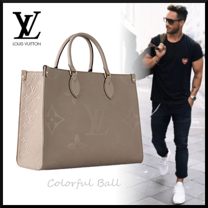 メンズに大人気】Louis Vuitton オンザゴー MM ハンドバッグ (Louis