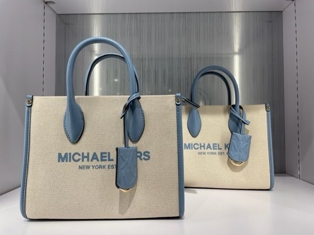 関税送料込☆Michael Kors☆ロゴプリントミニキャンバストート
