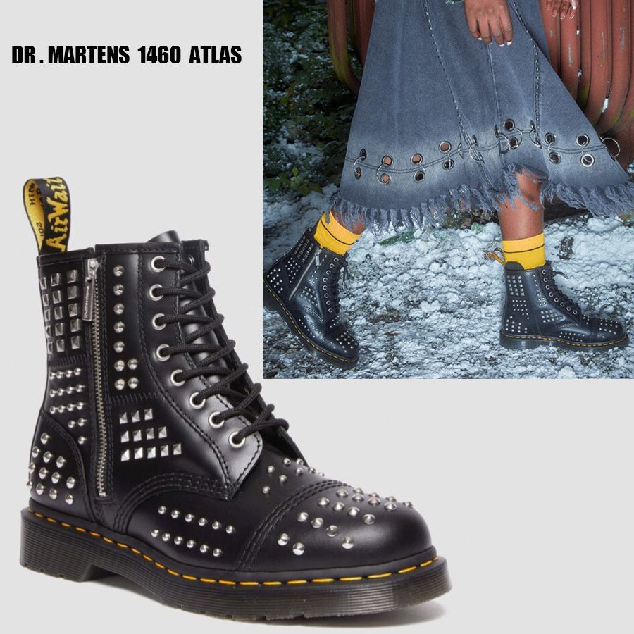 Dr Martens☆1460 ATLAS☆スタッズ☆8ホール☆兼用 (Dr.Martens