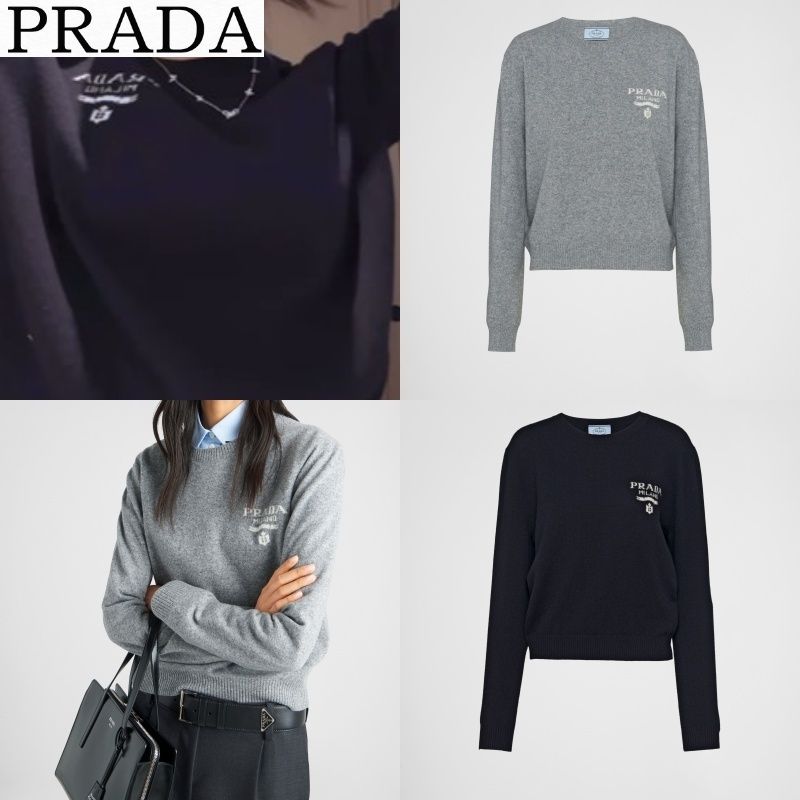 PRADA】SANA着用 カシミア シルクのセーター (PRADA/ニット・セーター