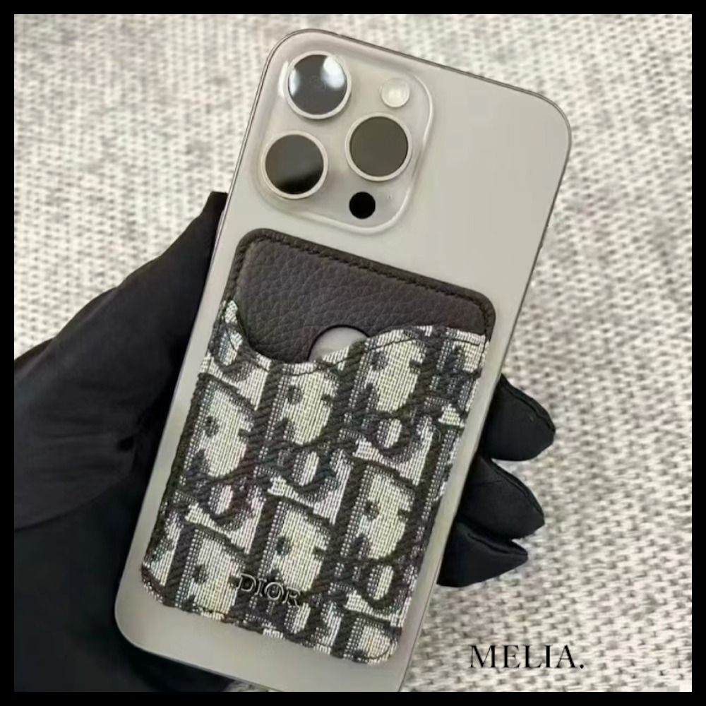 スマホにピタッ♪】DIOR SADDLE マグネット カードホルダー (Dior