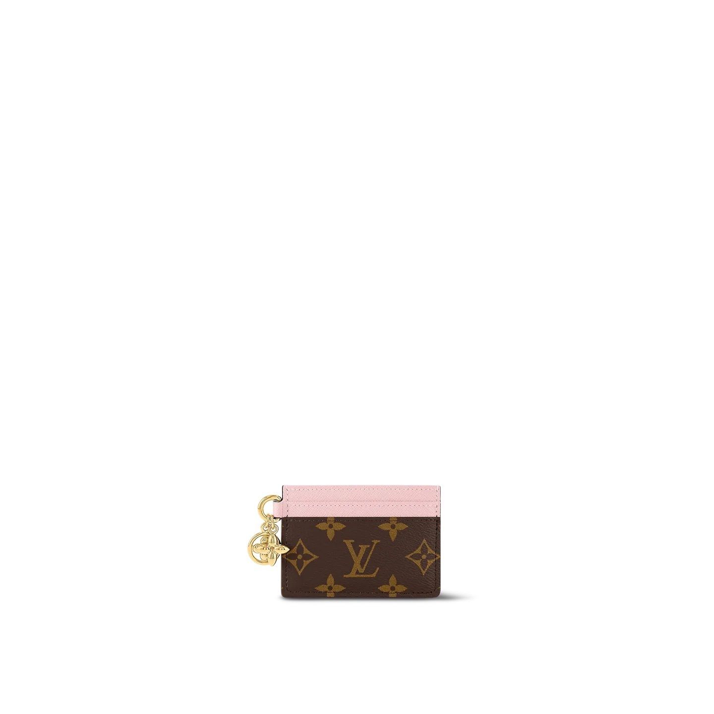 可愛いピンクとモノグラム♪】Louis Vuitton☆カードケース (Louis