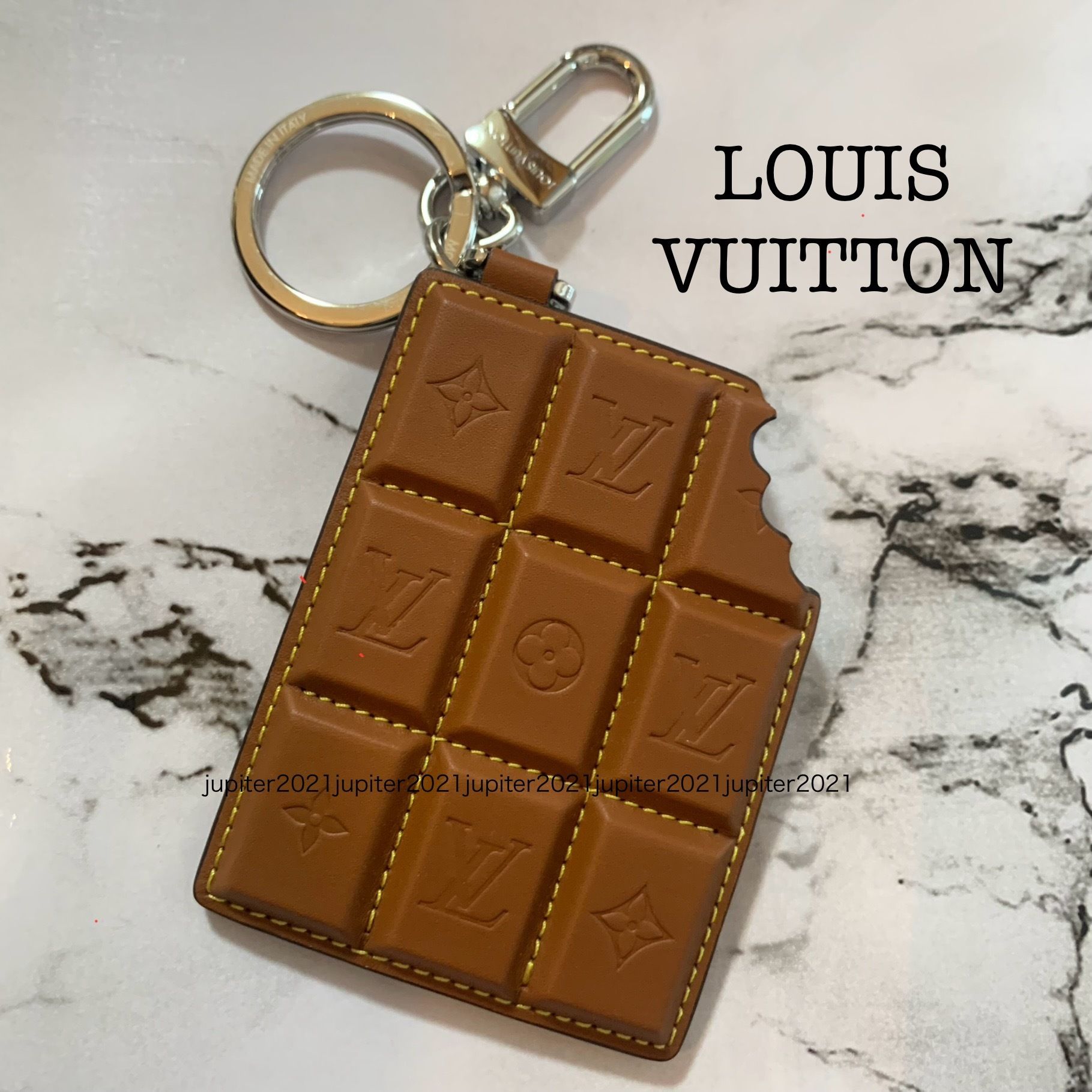 ☆Louis Vuitton バッグチャーム チョコレートバー M01478 楽天市場