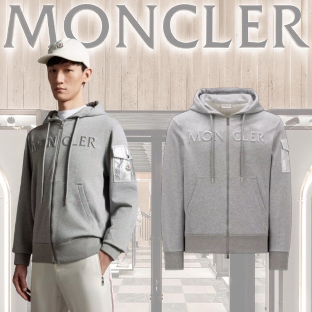☆【MONCLER(モンクレール)】メンズ☆FELPA☆ジップパーカー (MONCLER