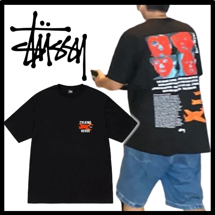 関税込☆Stussy x Talking Heads Stop Remain in Light T-Shirt