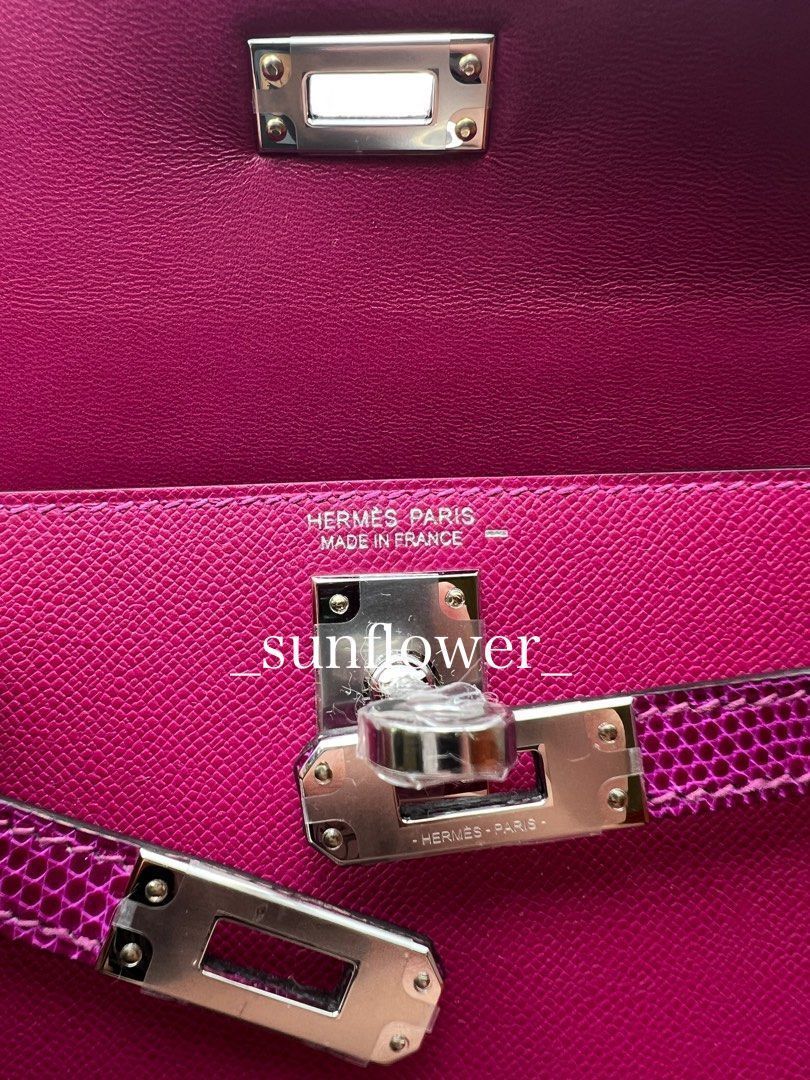 エルメス ミニケリー タッチ ローズパープル/S金具 (HERMES