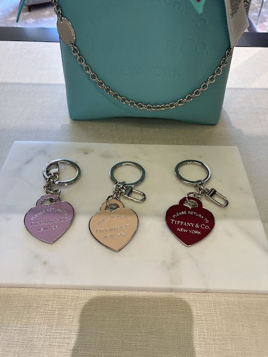 ペアで持ちたい☆Tiffany&Co.☆【Return to Tiffany】キーリング