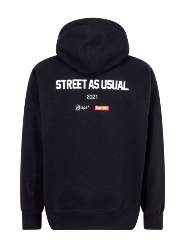 Supreme WTAPS Sic'em! Hoodie | Black | FARFETCH