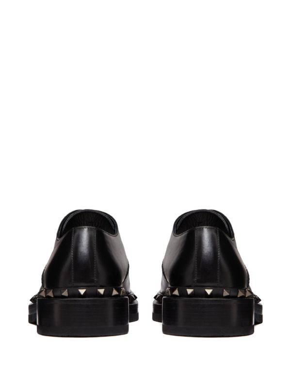 Valentino Garavani ロックスタッズ ダービーシューズ | ブラック