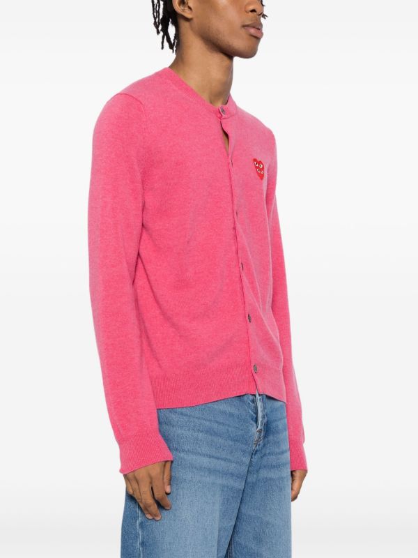 Comme Des Garçons Play カーディガン | ピンク | FARFETCH JP