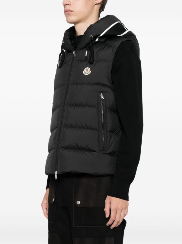 Moncler Cardamine Gilet | Black | FARFETCH