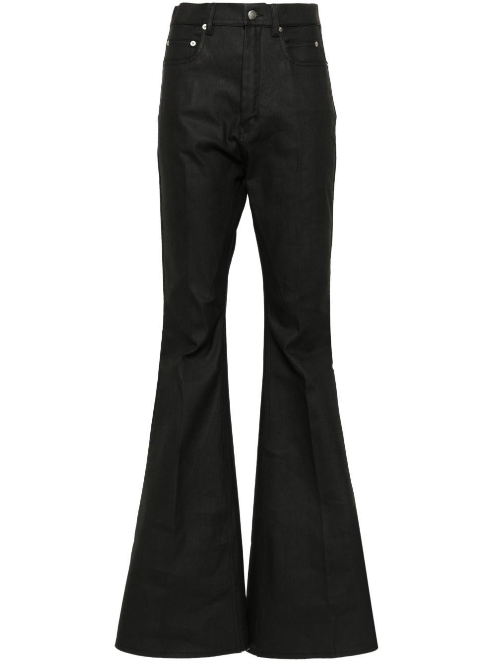 Rick Owens Bolan high-waist Bootcut Jeans | Black | FARFETCH