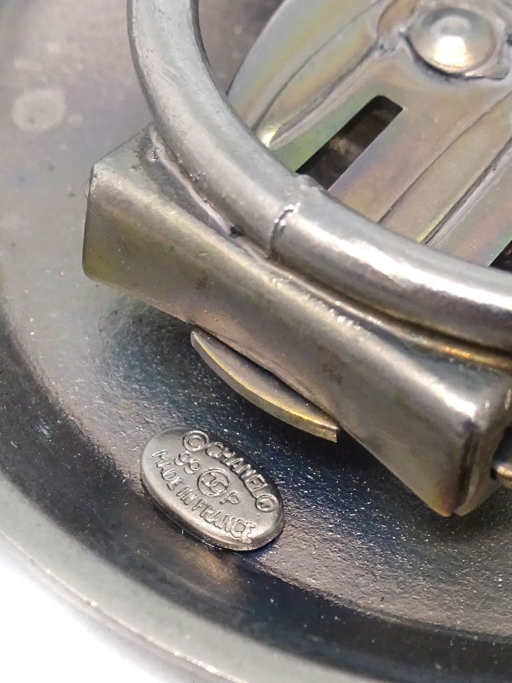 CHANEL Pre-Owned 1999 ココマーク スカーフ リング | シルバートーン