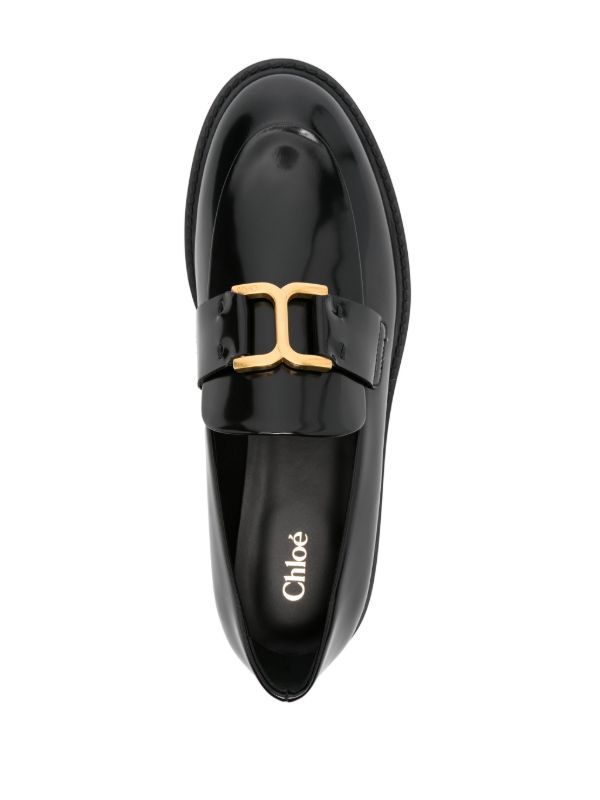 Chloé Marcie Loafers | Black | FARFETCH