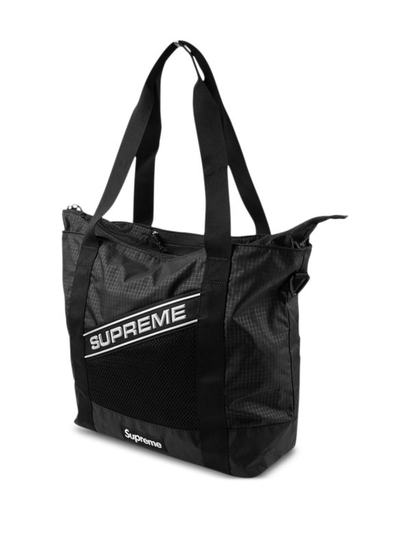 Supreme Printed Tote Bag | Black | FARFETCH