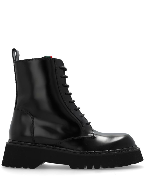 Gucci Leather Boots | Black | FARFETCH