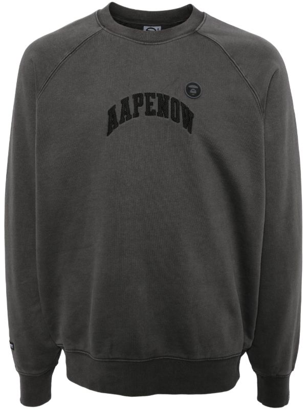 AAPE BY *A BATHING APE® AAPENOW スウェットシャツ | グレー