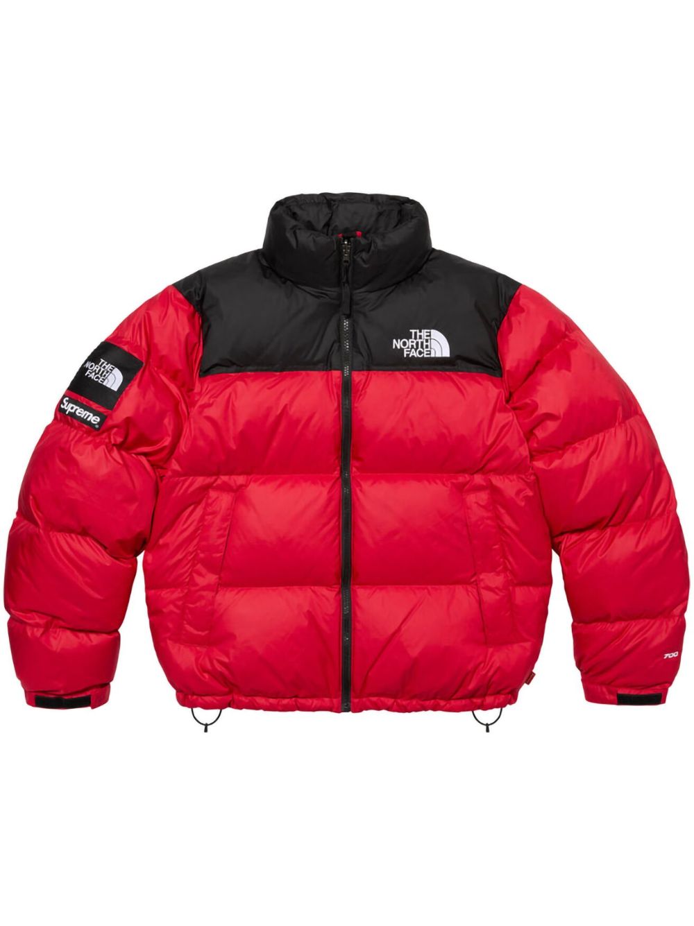 Supreme x The North Face Nuptse Jacket | Red | FARFETCH SG