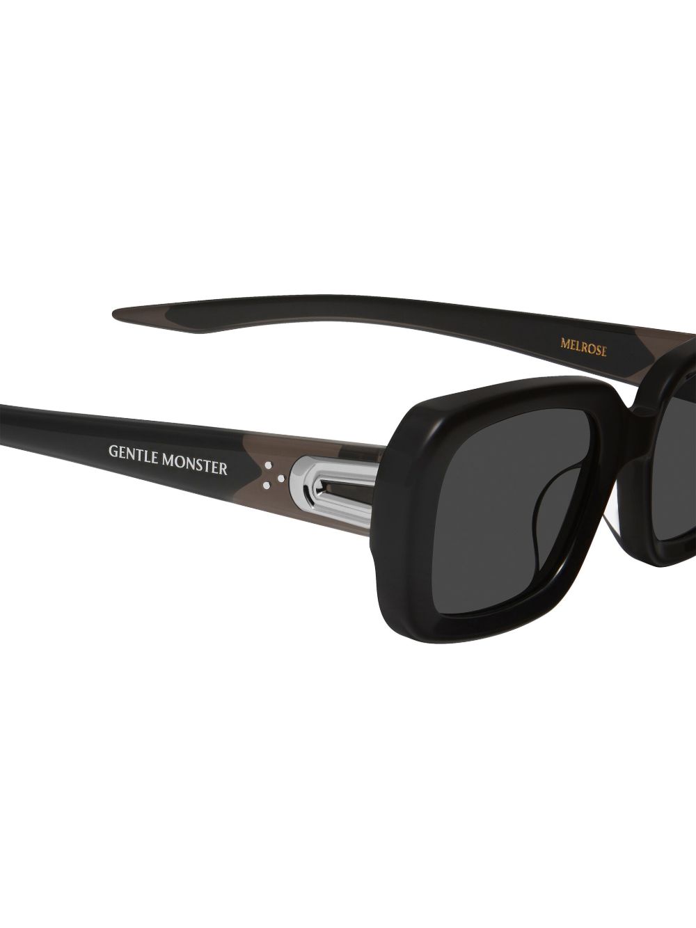 Gentle Monster Melrose スクエアフレーム サングラス | ブラック