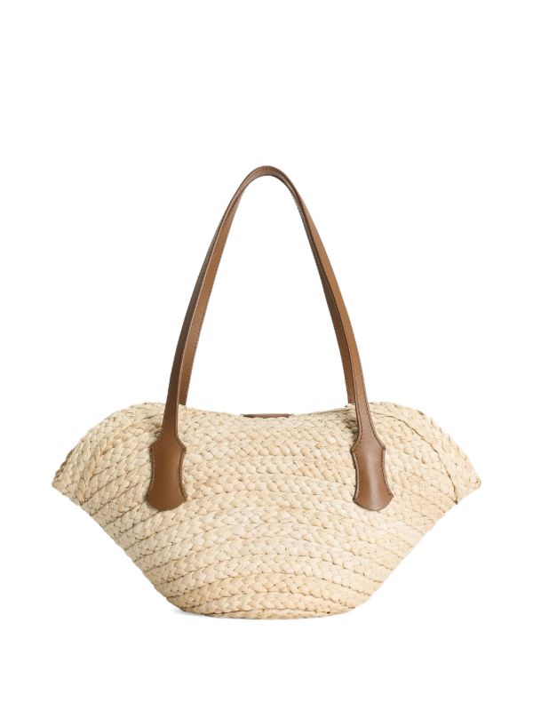 Dolce & Gabbana ラフィア バスケットバッグ | ニュートラル | FARFETCH JP