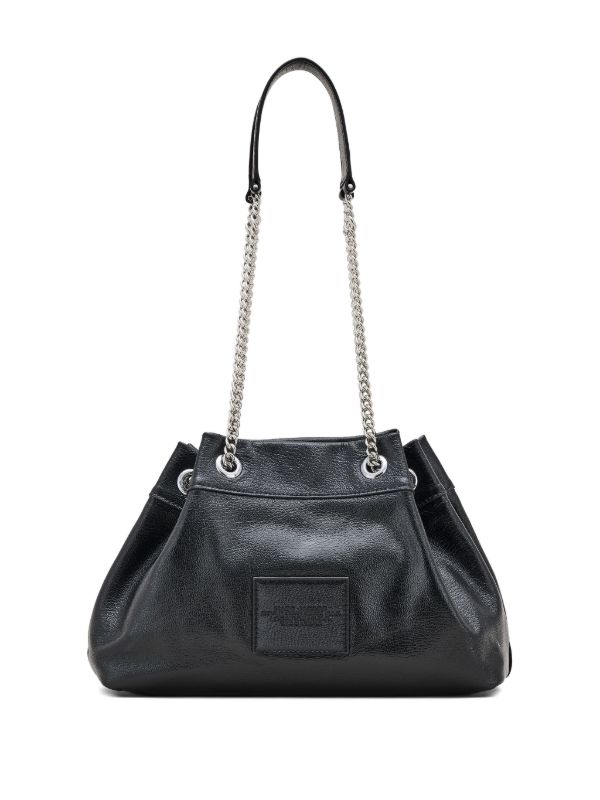 Marc Jacobs The Leather Chain Sack Bag | Black | FARFETCH