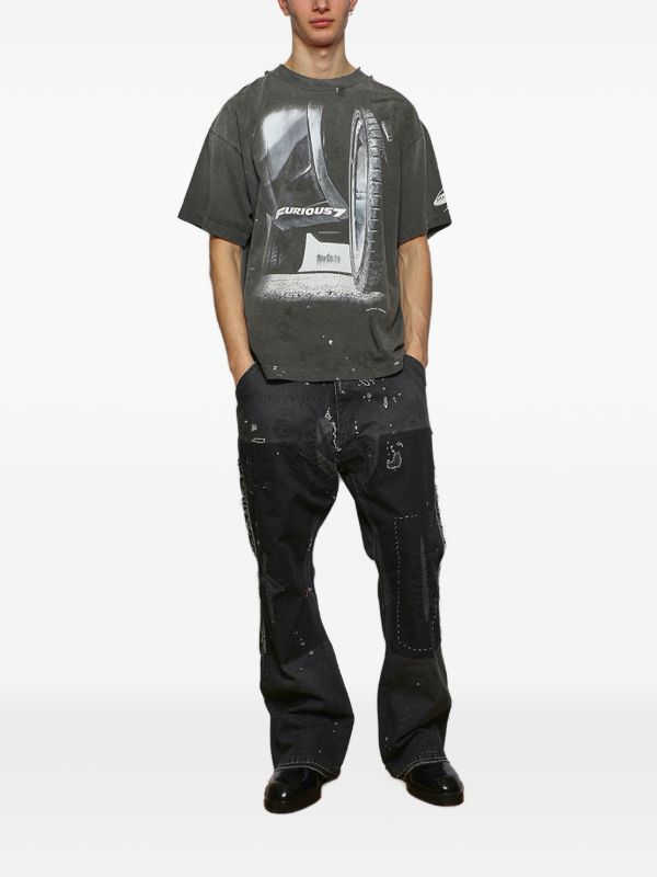 SAINT MXXXXXX Furious 7 Tシャツ | グレー | FARFETCH JP