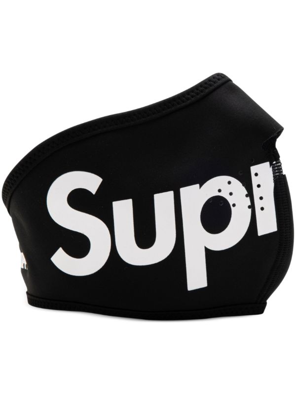 Supreme x Windstopper logo-print Face Mask | Black | FARFETCH