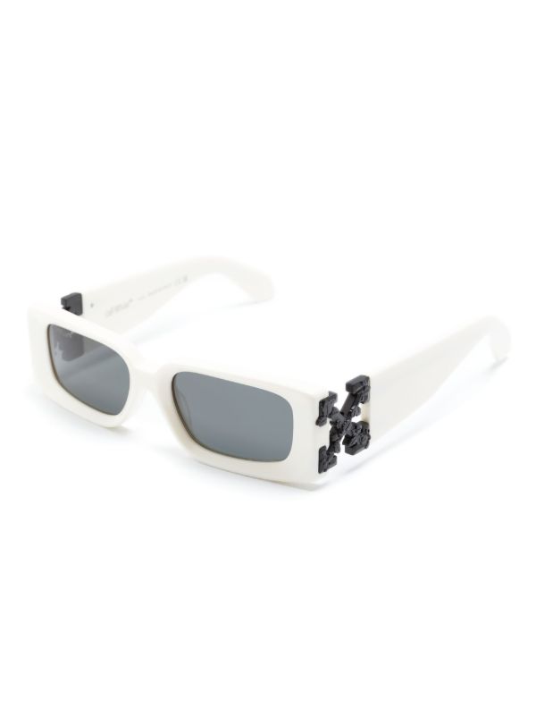 Off-White Eyewear Roma スクエアフレーム サングラス | ホワイト