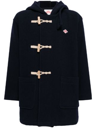 Danton ウールブレンド ダッフルコート | ブルー | FARFETCH JP