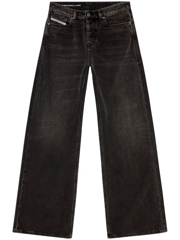 Diesel 1996 D-Sire ワイドジーンズ | ブラック | FARFETCH JP