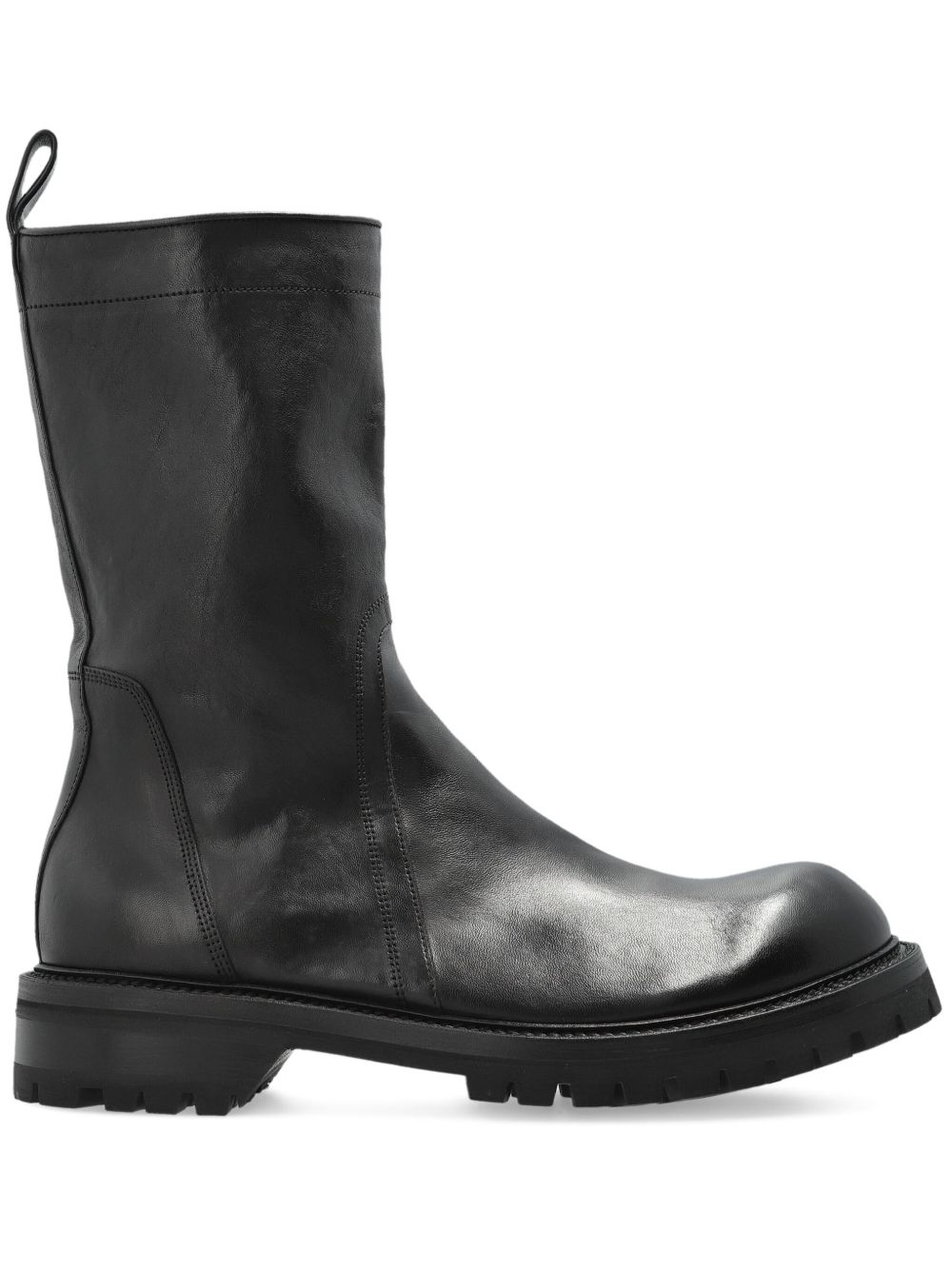Rick Owens Concordians Army Creeper zip-fastening Boots | Black