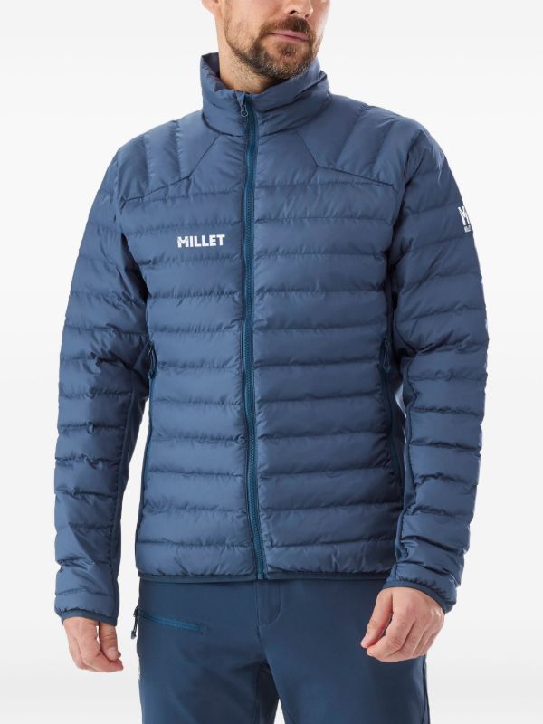 MILLET Fitz Roy Warm Quilted Down Jacket | Blue | FARFETCH