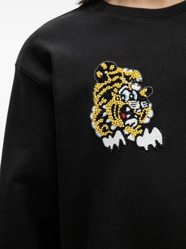 Kenzo x Verdy タイガースウェットシャツ | ブラック | FARFETCH JP