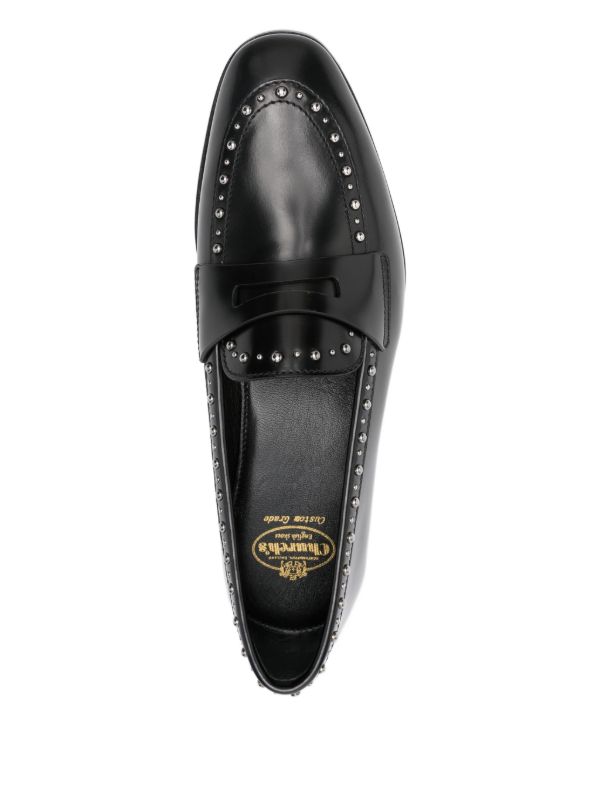 Church's Onyx Met. スタッズ ローファー | ブラック | FARFETCH JP