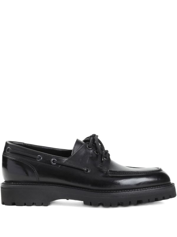 John Lobb Tide レースアップ デッキシューズ | ブラック | FARFETCH JP