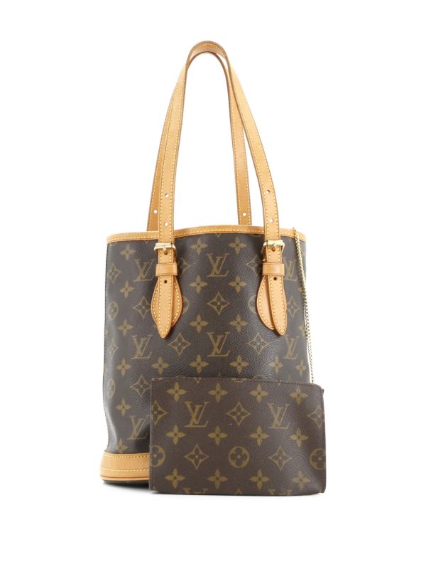 Louis Vuitton Pre-Owned モノグラム バケットバッグ プチ | ブラウン