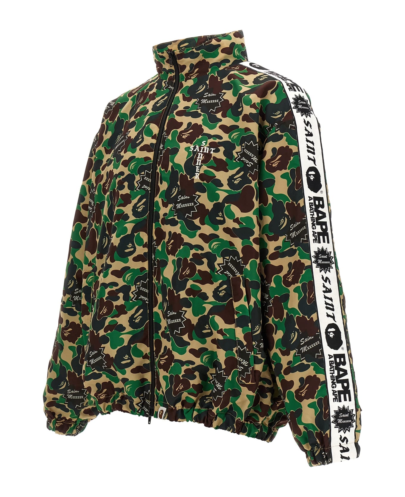 SAINT Mxxxxxx Saint Michael X A Bathing Ape Sweatshirt | italist