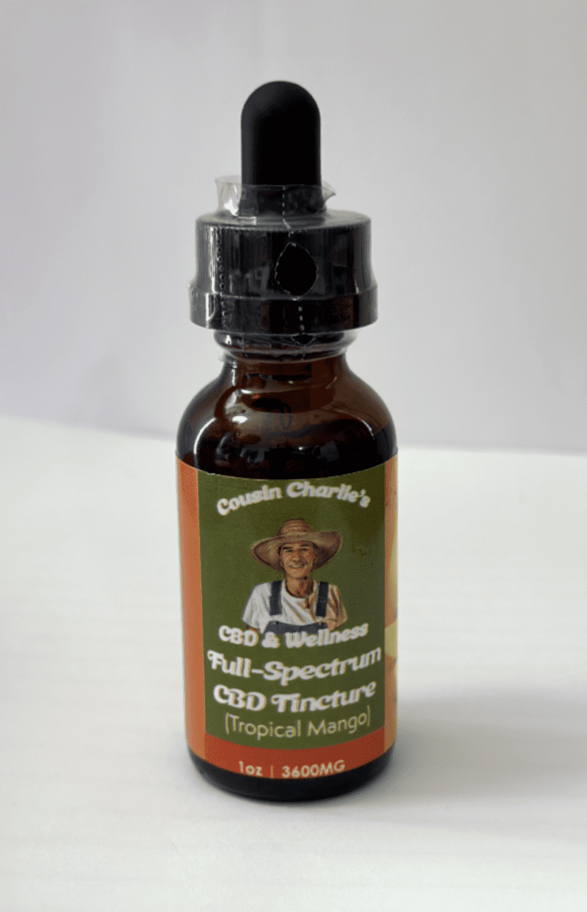 Cousin Charlie Full Spectrum CBD Oil | 3600mg Hemp Oil