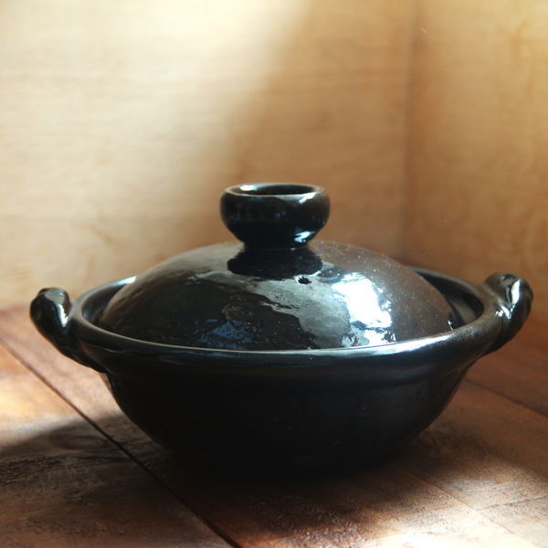 日本雲井窯—鴨釉土鍋（8寸） PEKOE