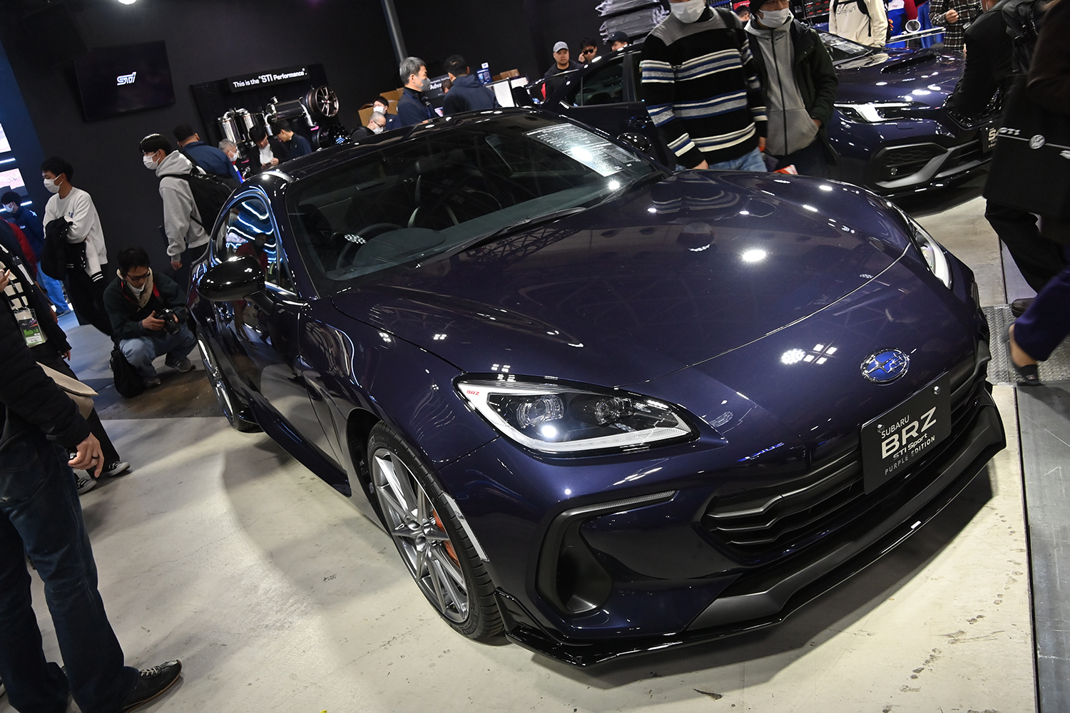 ついに待望のSシリーズが8年ぶりに復活！ スバルブースはスバリスト大