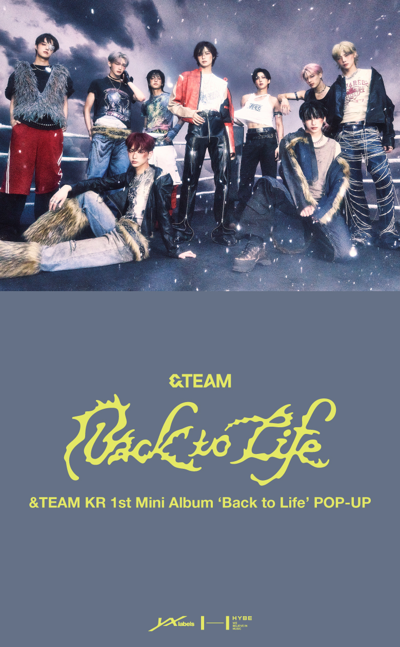 &TEAM KR 1st Mini Album 'Back to Life' POP-UP - Weverse Ticket