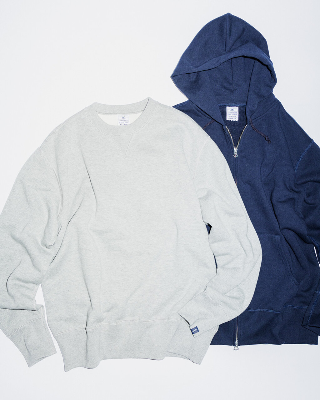 別注】＜LOOPWHEELER x LOWERCASE＞スウェットシャツ ジップフーディ
