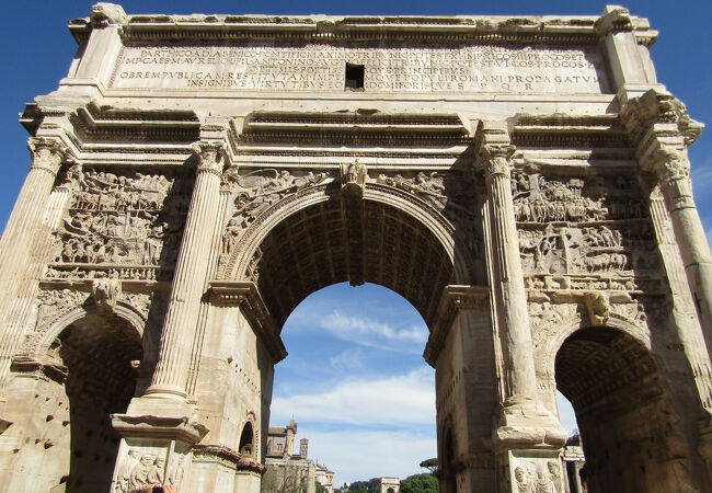 セプティミウス セウェルスの凱旋門 クチコミ・アクセス・営業時間