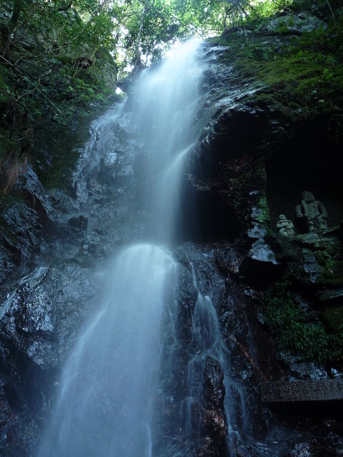 滝紀行◇京都市右京区にある2つの滝（空也の滝＆毘沙門滝）』嵐山