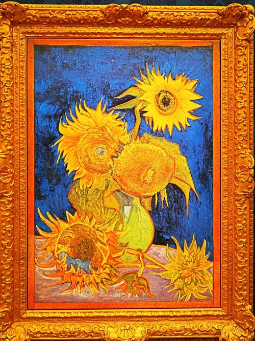 大塚国際美術館10 『花瓶のヒマワリ』全7点が一堂に ☆ユートピアの