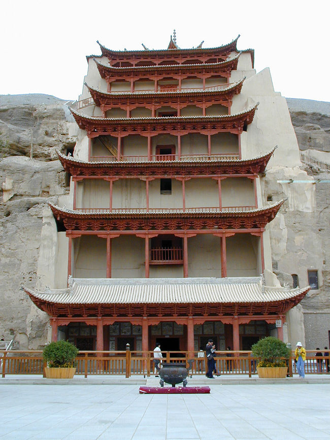 じゅんじゅんさん様用 敦煌シルク製シルクロード地図大判壁掛け