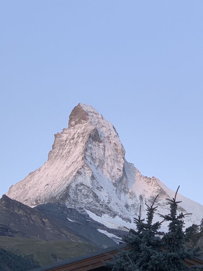 2024夏スイス一人旅（2）晴れの日のマッターホルンとツェルマット