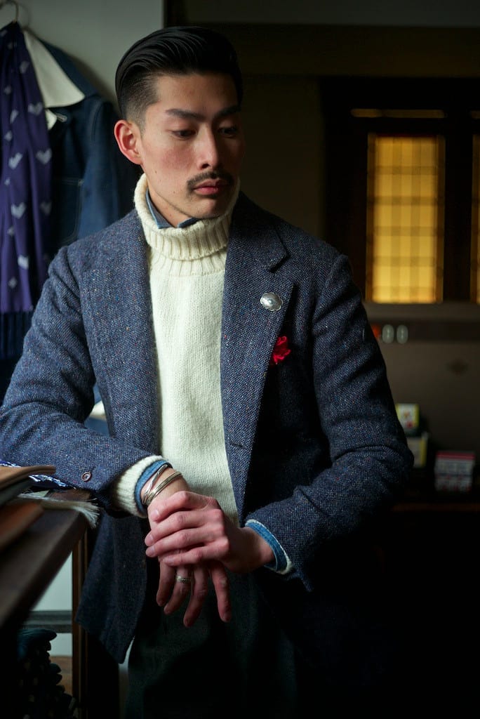 RAF Rollneck Pullover Ecru – Bryceland's