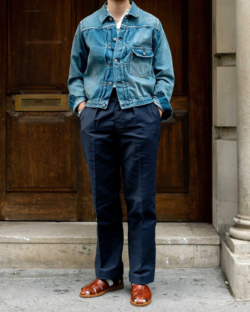 Anatomica Royal Marine Pants II Navy – Clutch Cafe